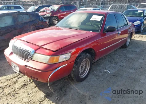 2001 Mercury Grand Marquis Ls from USA, damaged, VIN 2MEFM75W31X665321